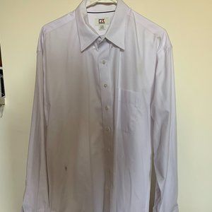 White Cutter & Buck Large dress shirt